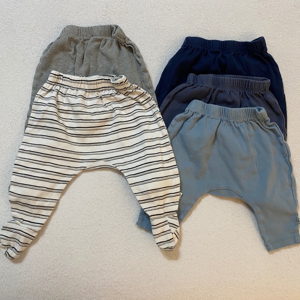 The Honest Company Infant Pants, Set of 5